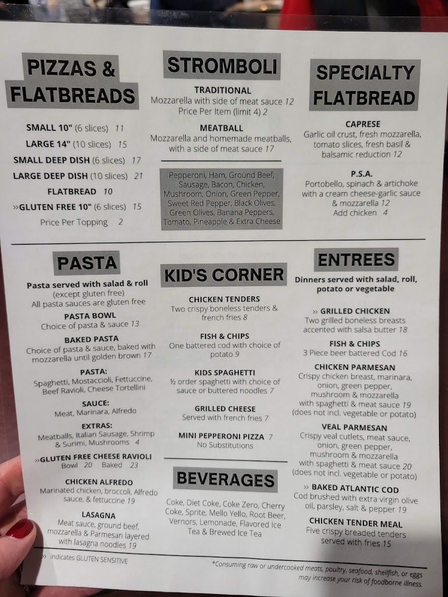 Da Vinci's Restaurant Menu-9